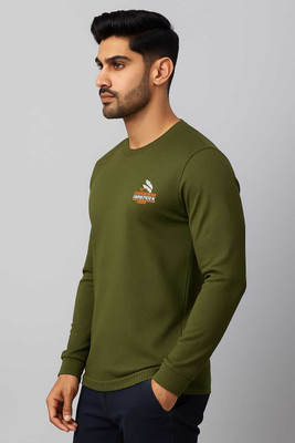 HouseOfCommon Typography Men Round Neck Multicolor T-Shirt