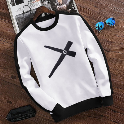 FASHIUM Printed Men Round Neck White T-Shirt