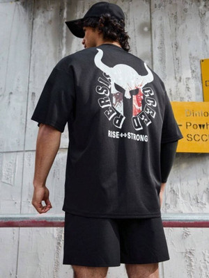 SPOWEARY Striped Men Polo Neck Multicolor T-Shirt