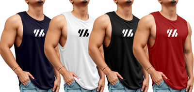 FTX Printed Men Round Neck Multicolor T-Shirt