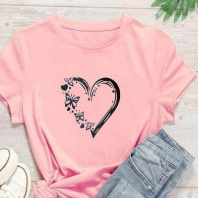 SAHAL Printed Women Round Neck Multicolor T-Shirt