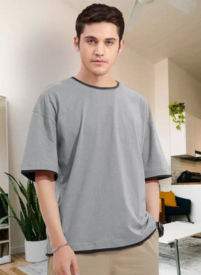 CLOFLIX Printed Men Round Neck Multicolor T-Shirt