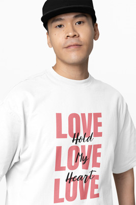 Hello Swanky Printed Men Round Neck White T-Shirt