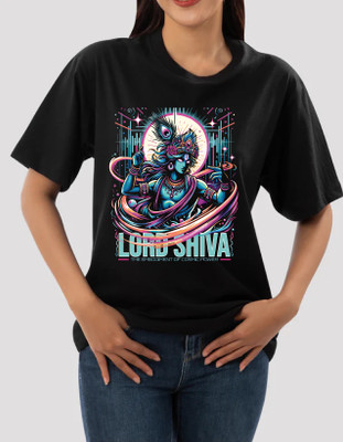 sova legacy Printed Women Round Neck Multicolor T-Shirt