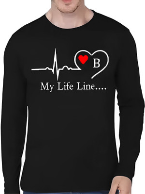 CHITRA STYLE Typography Men Round Neck Black T-Shirt