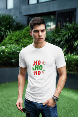 Sharnika Solid Men Round Neck White T-Shirt