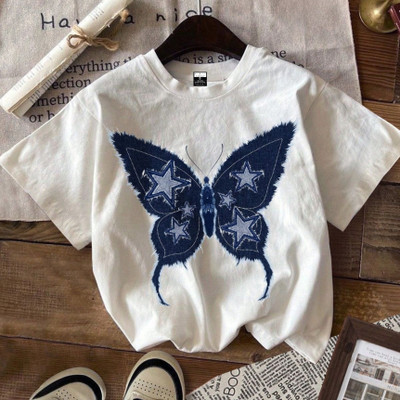 Tee culture store Graphic Print Women Round Neck White T-Shirt