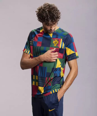 UNIQ Printed Men Round Neck Multicolor T-Shirt