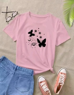 Lasmo Casual Printed Women Pink Top