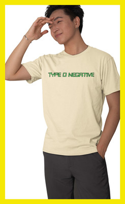 Streetfluencer Typography Men Round Neck Beige T-Shirt