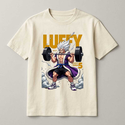 DARK DEVIL Self Design Men Round Neck White T-Shirt