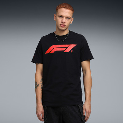 PUMA Solid Men Crew Neck Black T-Shirt