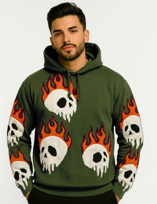 Force Full Sleeve Solid Men Sweatshirt