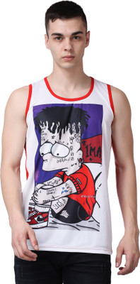 MS trading Printed Men Round Neck White T-Shirt