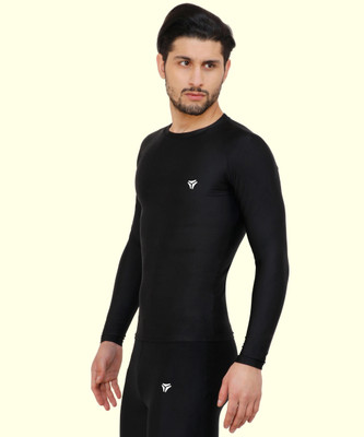 Kyk Sporty Men Round Neck Black T-Shirt