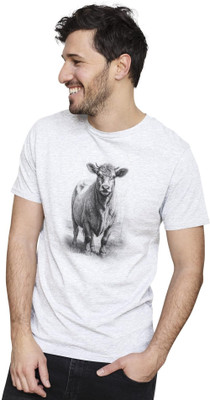 GPGARMENTSS Printed Men Round Neck Multicolor T-Shirt