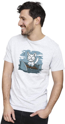 NOIIDAPRINT Printed Men Round Neck Multicolor T-Shirt