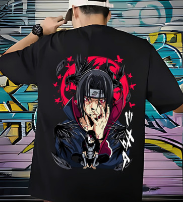 LYNX CLUB Printed Men Round Neck Black T-Shirt