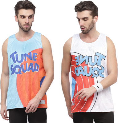 AKIBA Typography Men Round Neck Orange T-Shirt