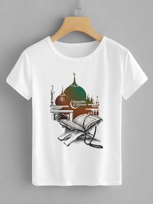 HIPHOPCLUB Printed, Typography Men Round Neck White T-Shirt