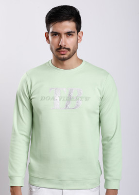 HIGHTRIBE Printed Men Round Neck Grey T-Shirt