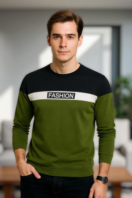 Boldrift Printed Men Round Neck Green T-Shirt