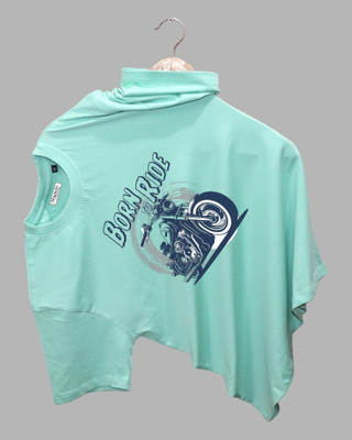 Magneto Solid Men Round Neck Green T-Shirt