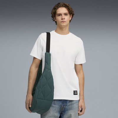 PUMA Printed Men Crew Neck White T-Shirt