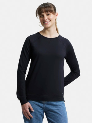 JOCKEY Full Sleeve Solid Women Sweatshirt