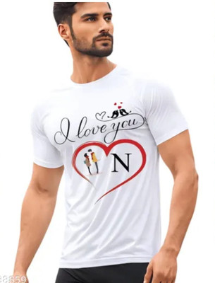 Helenter Graphic Print Men Round Neck White T-Shirt