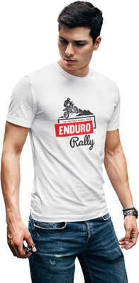 Sharnika Solid Men Round Neck White T-Shirt