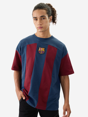 The Souled Store Printed Men Round Neck Multicolor T-Shirt