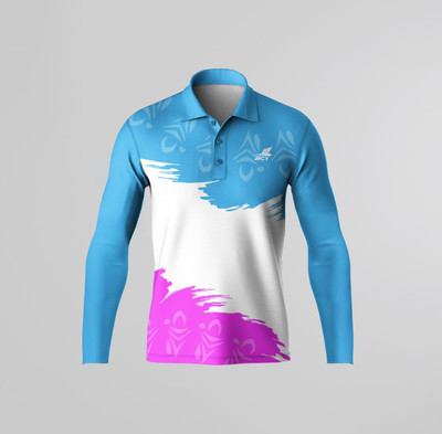 PSAJRCY Printed Men Polo Neck Multicolor T-Shirt