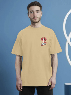 Moda Rapido Printed Men Round Neck Multicolor T-Shirt