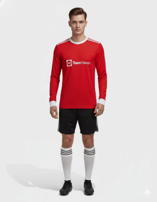 Smv Printed Men Round Neck Red T-Shirt