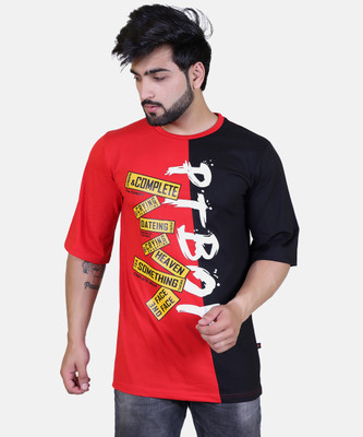 the emperor Printed Men Round Neck Red T-Shirt