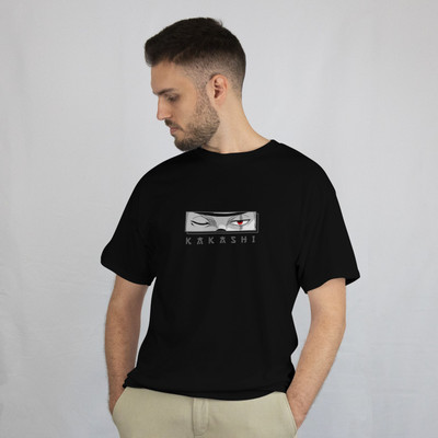 Arctica Graphic Print Men Round Neck Black T-Shirt