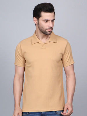 urban trees Solid Men Polo Neck Multicolor T-Shirt