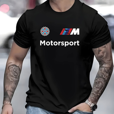 Magneto Printed Men Round Neck Black T-Shirt