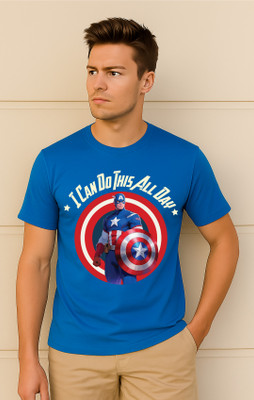 TheLyra Graphic Print Men Round Neck Multicolor T-Shirt