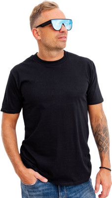 SKULLHEAD Printed Men Round Neck Black T-Shirt