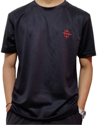 PVP Creation Graphic Print Men Round Neck Black T-Shirt