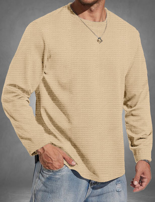 Force Full Sleeve Solid Men Sweatshirt