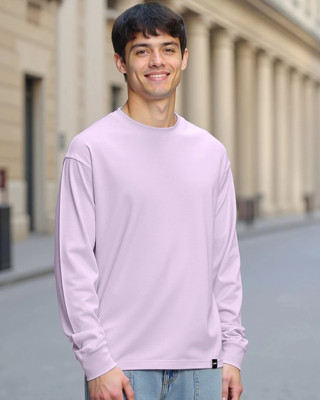 BEWAKOOF Solid Men Round Neck Purple T-Shirt