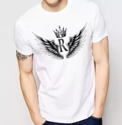 JH STYLE Typography Men Round Neck White T-Shirt