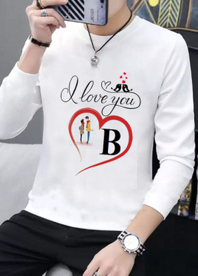 Lecowar Fashion Printed Men Round Neck White T-Shirt