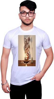 GOLDMONNK Sporty Men Round Neck Multicolor T-Shirt