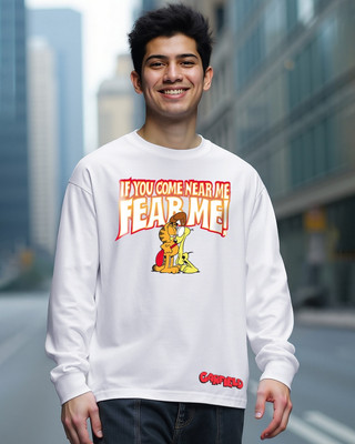 BEWAKOOF Graphic Print Men Round Neck White T-Shirt