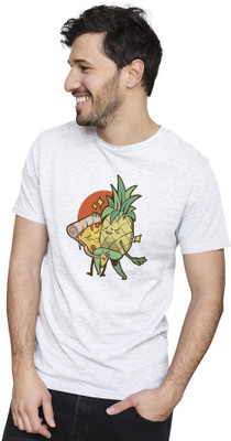 GPGARMENTSS Printed Men Round Neck Multicolor T-Shirt