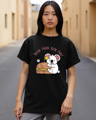 BEWAKOOF Graphic Print Women Round Neck Black T-Shirt